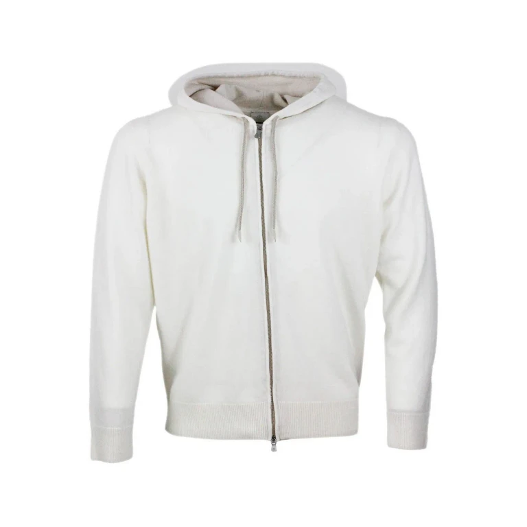 Eleventy Pull Col Rond - Blanc