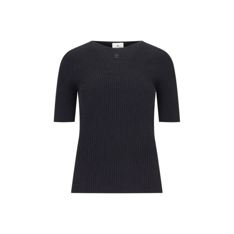 Courrèges solar Light Logo Sweater