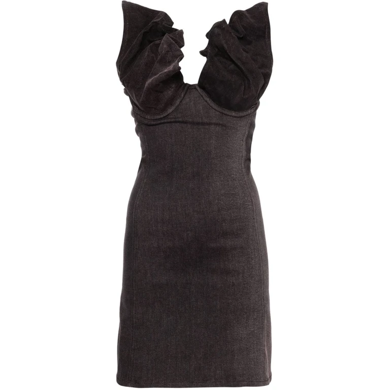 Y/Project Y-PROJECT Dresses Black Cotton Elastane - Women