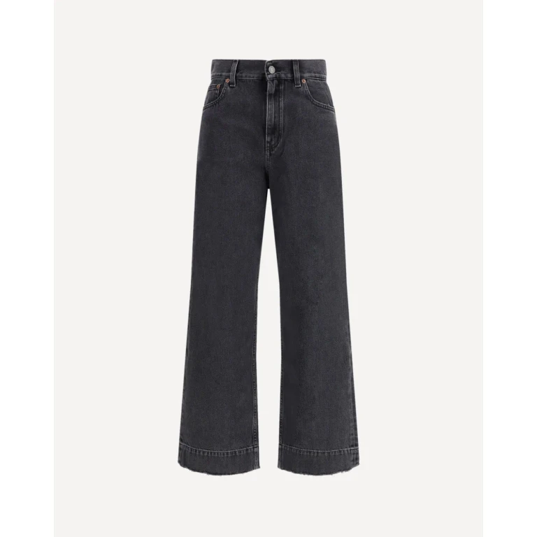 CHLOÉ High-Waisted Cropped Denim Jeans Female 29
