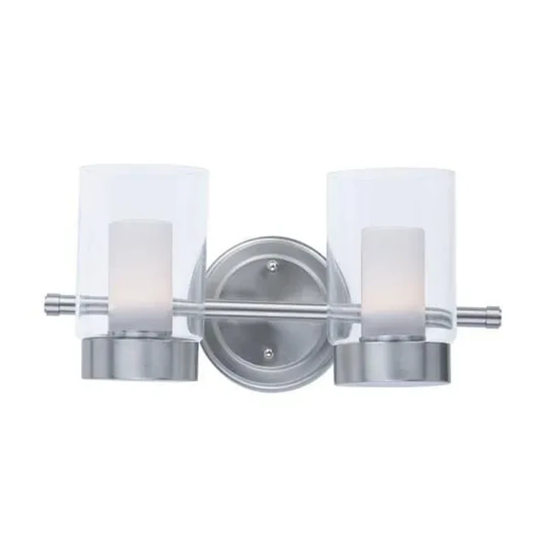 Satin Nickel LED Bath Vanity from the Mod Collection
