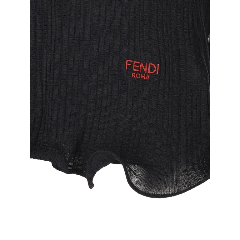 Fendi T-Shirts And Polos Black - Women