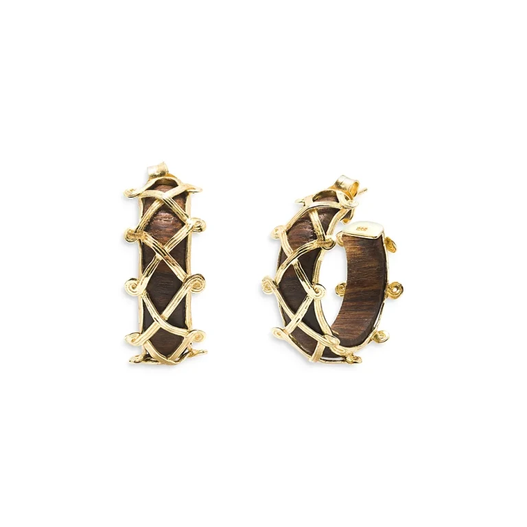 Capucine de Wulf Earth Goddess Hoop Earrings