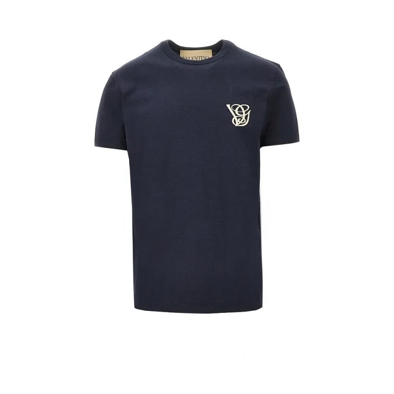 T-shirt Valentino com bordado VG para homem tamanho S