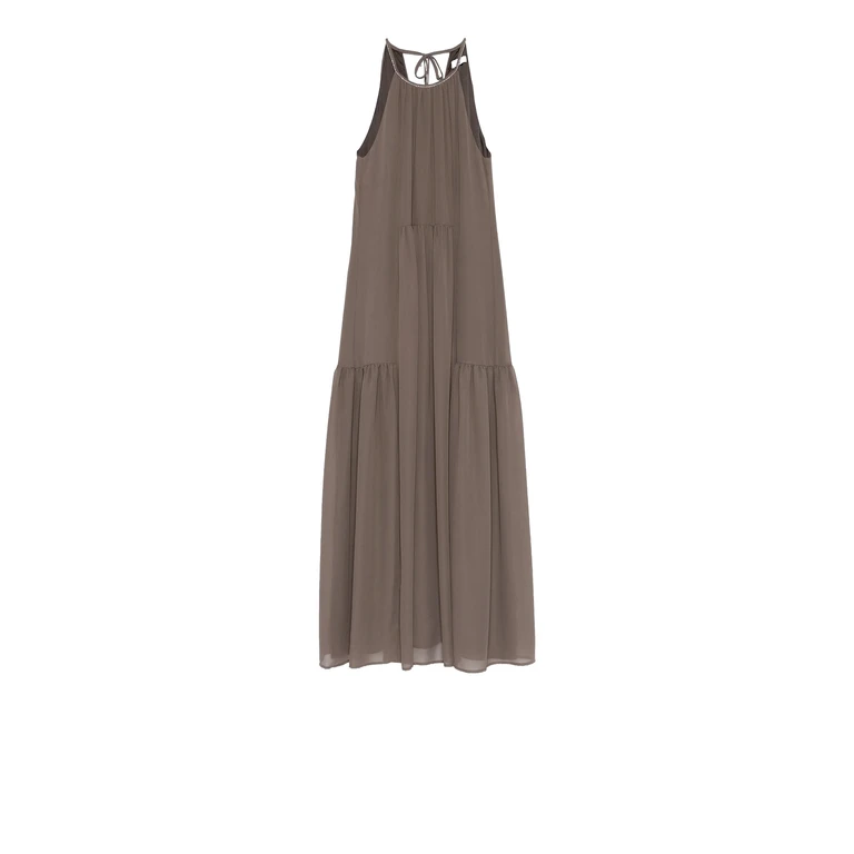 Peserico Dresses Marrone Corteccia - Women