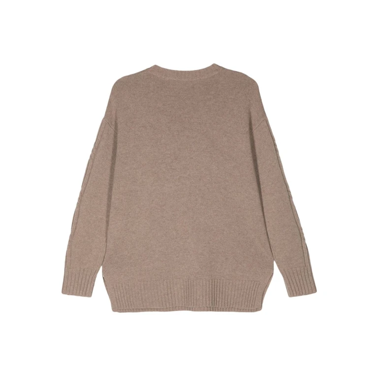 Max Mara Sweaters Beige Wool Cashmere - Women