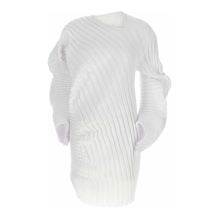 Pleats Please Issey Miyake Top - Blanc