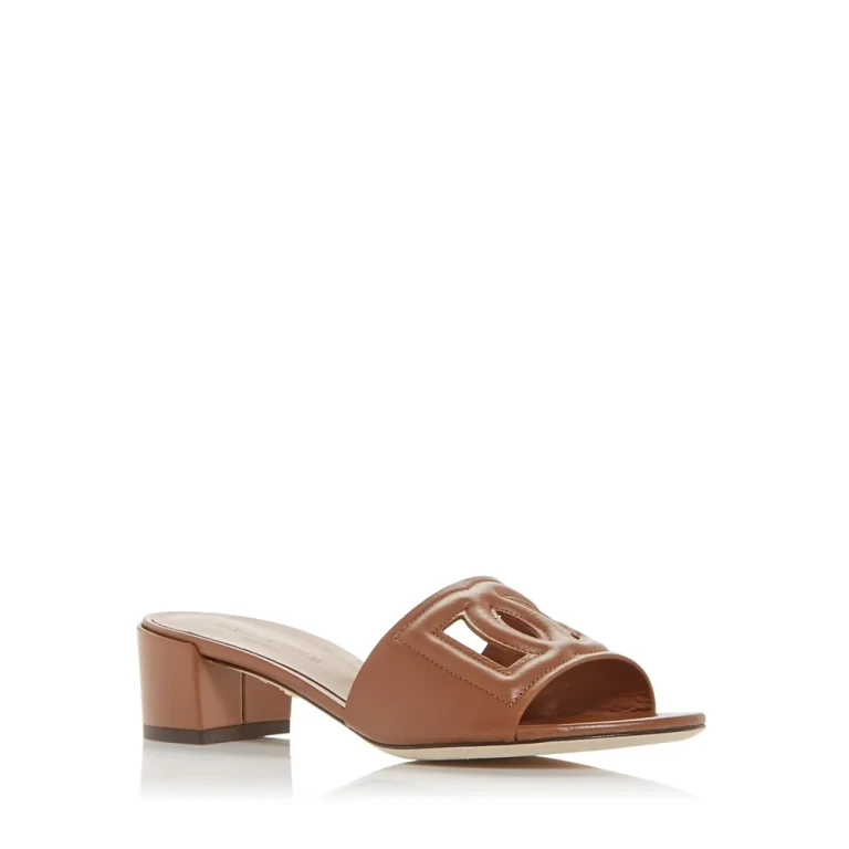 Dolce & Gabbana Sandales à talon bloc pour femme