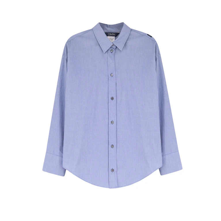 'S Max Mara S MAX MARA Shirts Blue Cotone - Women