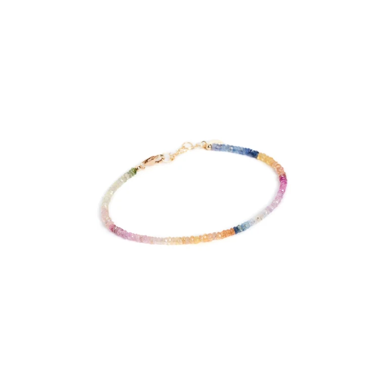 SHASHI Natasha Bracelet Multi Sapphire One Size
