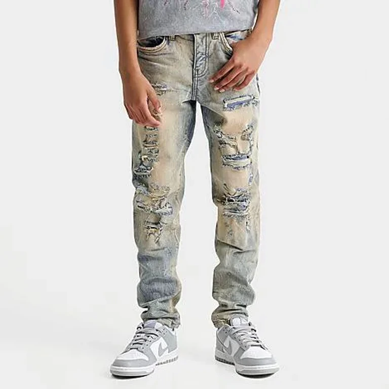 Jordan Craig Boys Big Kids Elmhurst Denim Jeans in Antique Size: 8