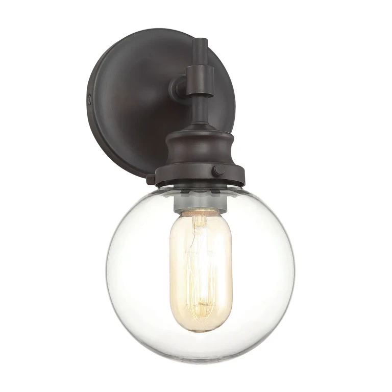 Trade Winds Lighting 1-Light Wall Sconce In Oil Rubbed Bronze - TW110029-ORB