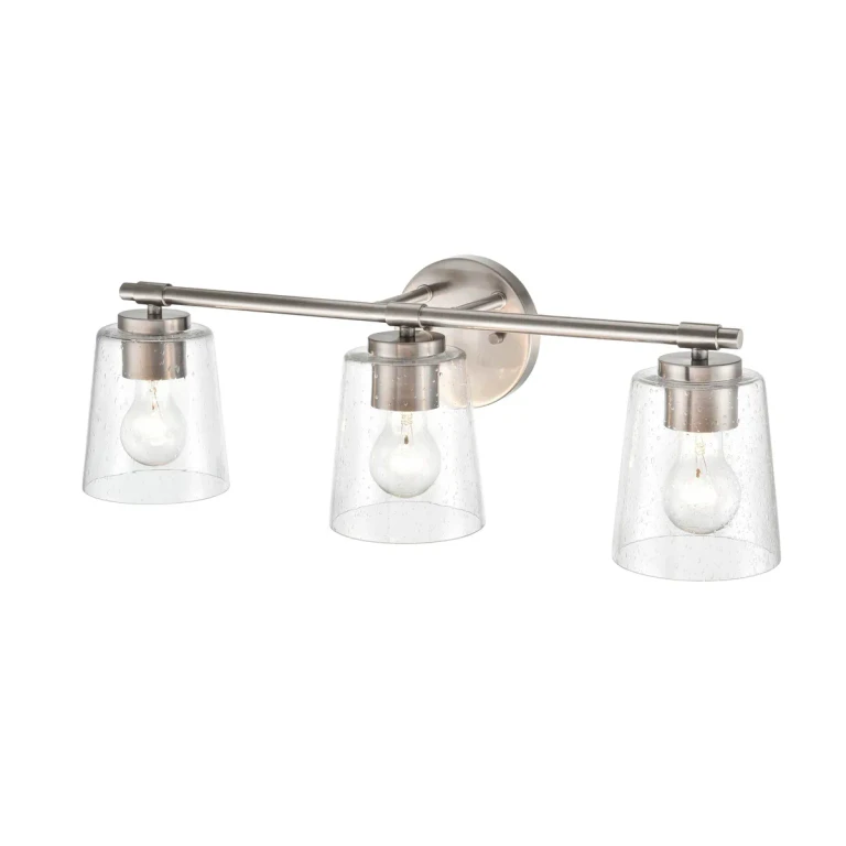 Millennium 3-Light Bathroom Vanity Light in Brushed Nickel