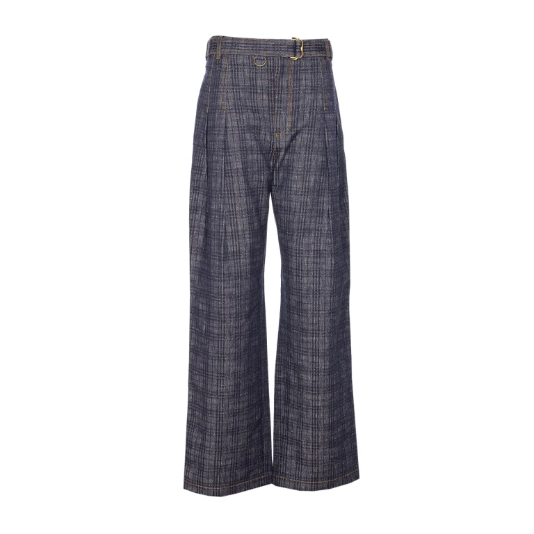 Burberry Check Denim Jeans