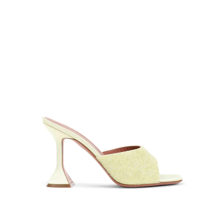 Amina Muaddi Sandales - Jaune