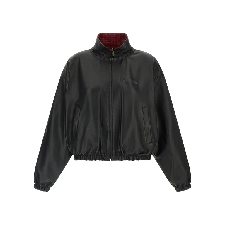 Karierte Bestickte Jacke
