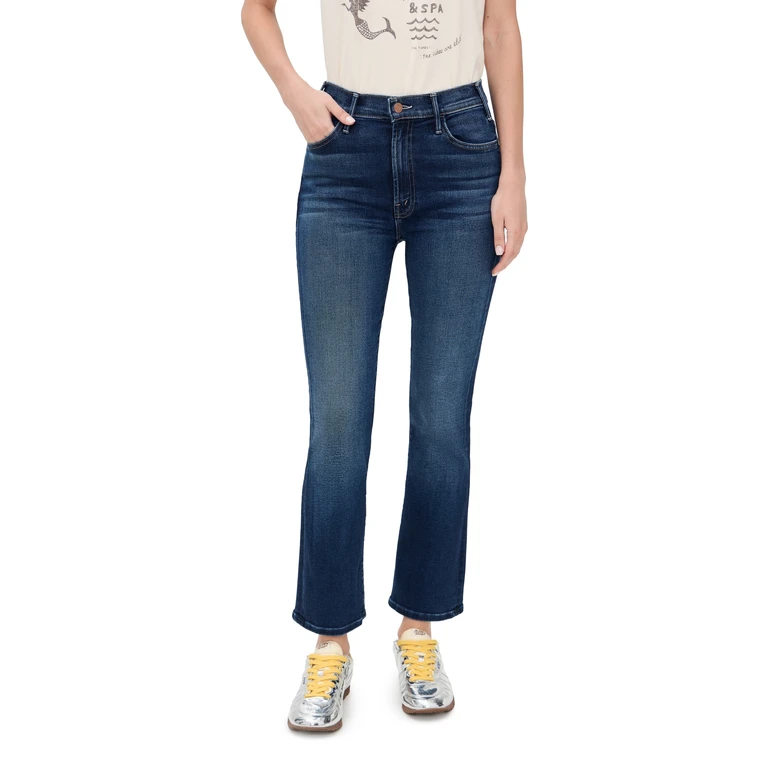 MOTHER The Hustler Ankle Jeans Taking Chances 27