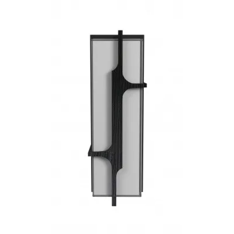 Black LED Outdoor Wall Mount from the Avenue Outdoor Collection