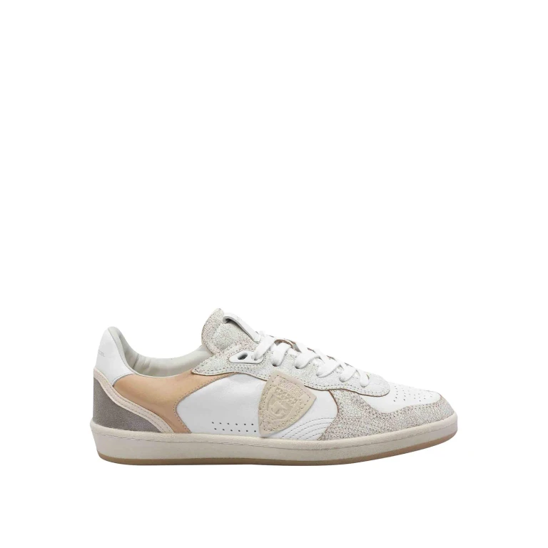 Philippe Model Leather Panel Sneakers