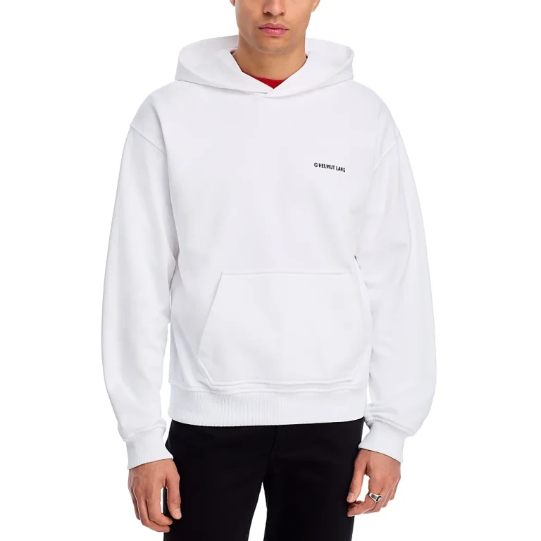 Helmut Lang Relaxed Fit Logo Hoodie