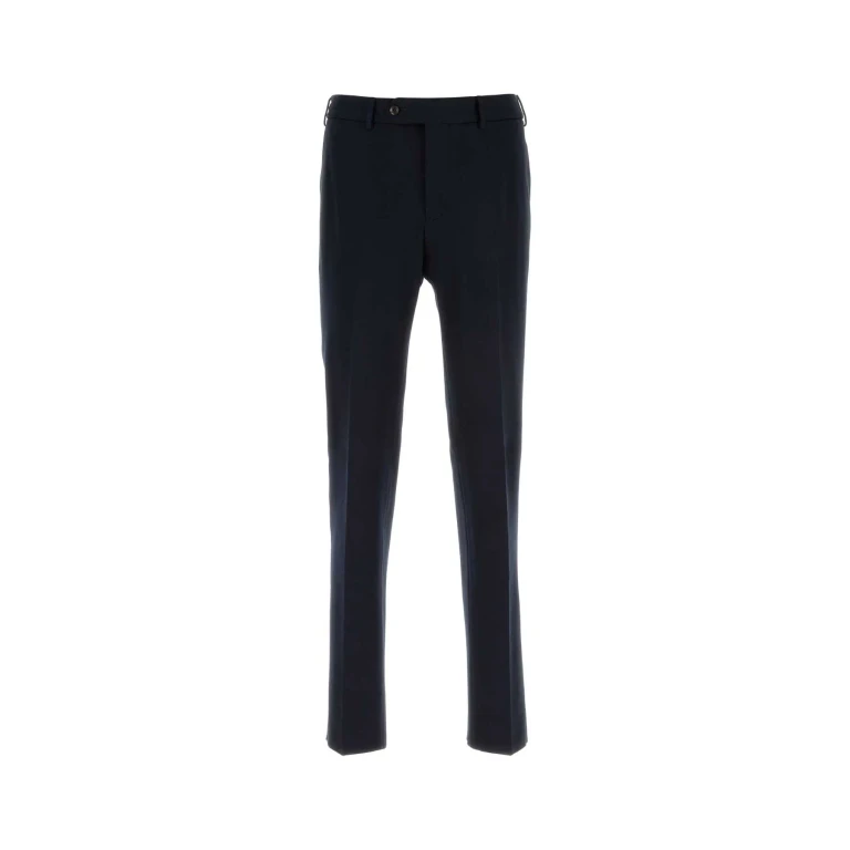 PT Torino Midnight Blue Stretch Viscose Blend Pant