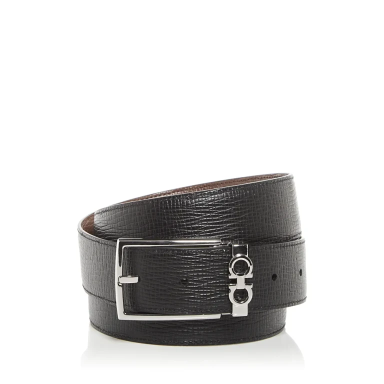 Ferragamo Cintura in pelle reversibile da uomo