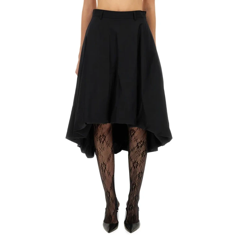 Moschino Cotton Poplin Skirt