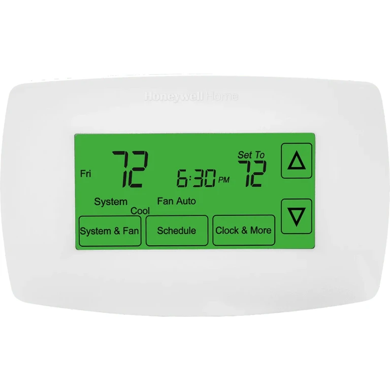 Honeywell Home 7 Day Programmable Thermostat w/ Touchscreen Display
