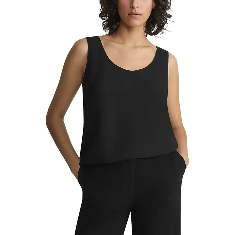 Lafayette 148 New York Finnley Silk Georgette Tank