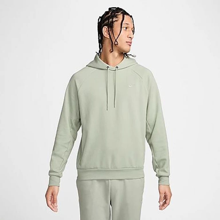 Nike Men's Primary Dri-FIT UV Pullover Versatile Hoodie in Jade Horizon/Jade Horizon Size: XXS