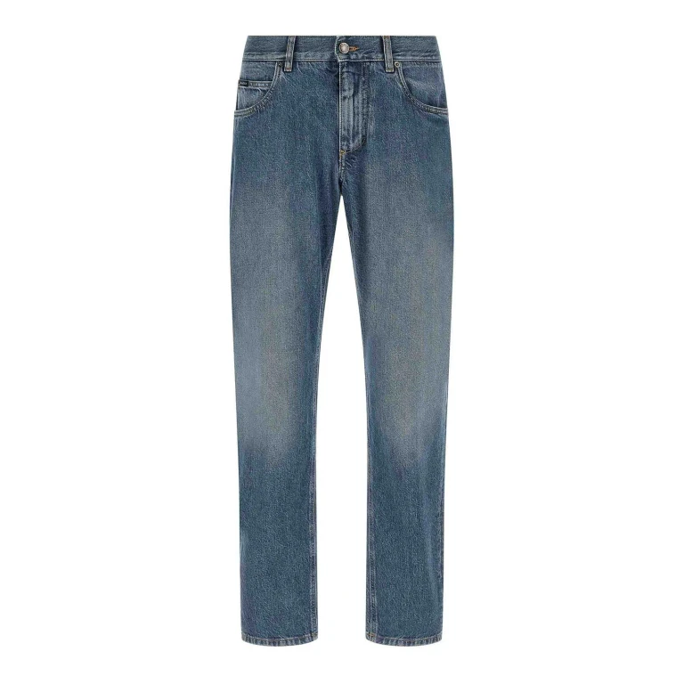 Dolce & Gabbana Jean Droit - Bleu