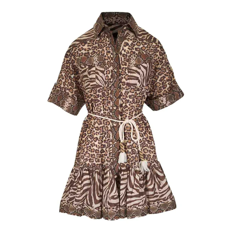 Zimmermann Robe Courte - Multicolore