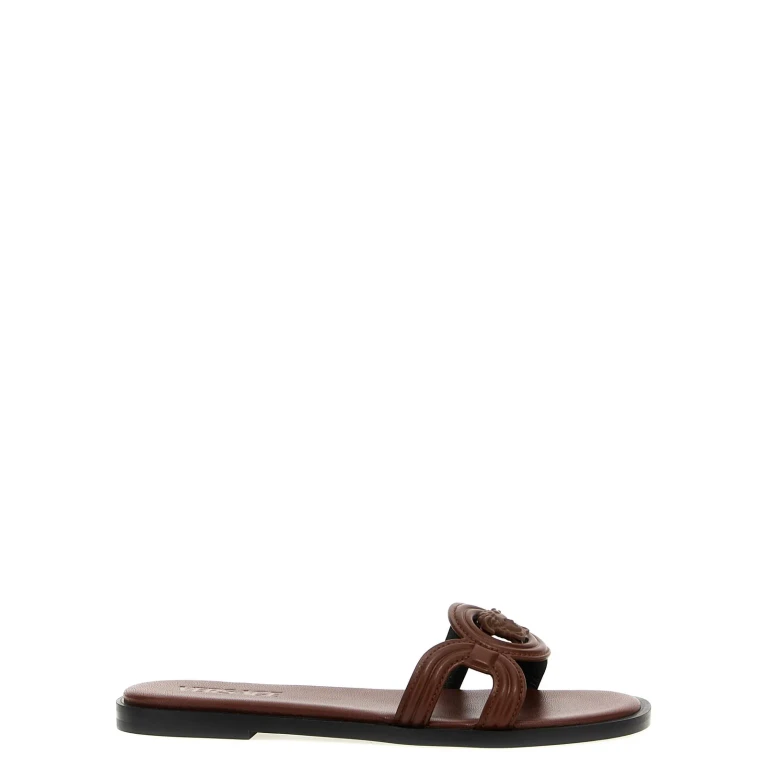 Heeled Sandal Woman color Leather (1018364DVT2P1NF00)