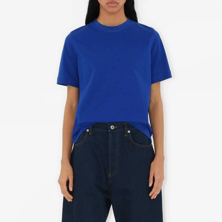 Burberry Equestrian Night Print Cotton T-Shirt