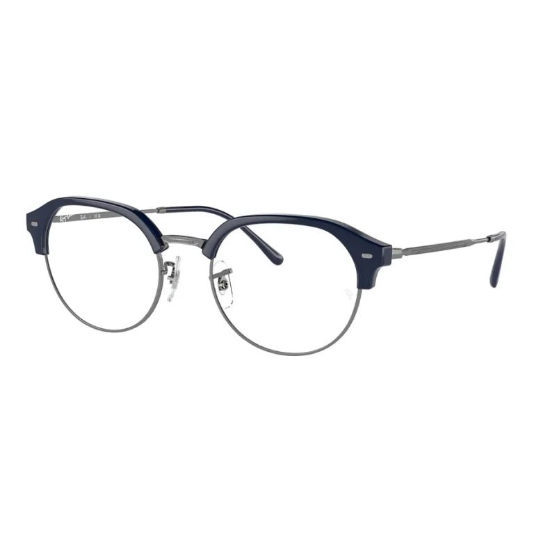 Ray Ban Demo Irregular Unisex Eyeglasses RX7229 8210 53