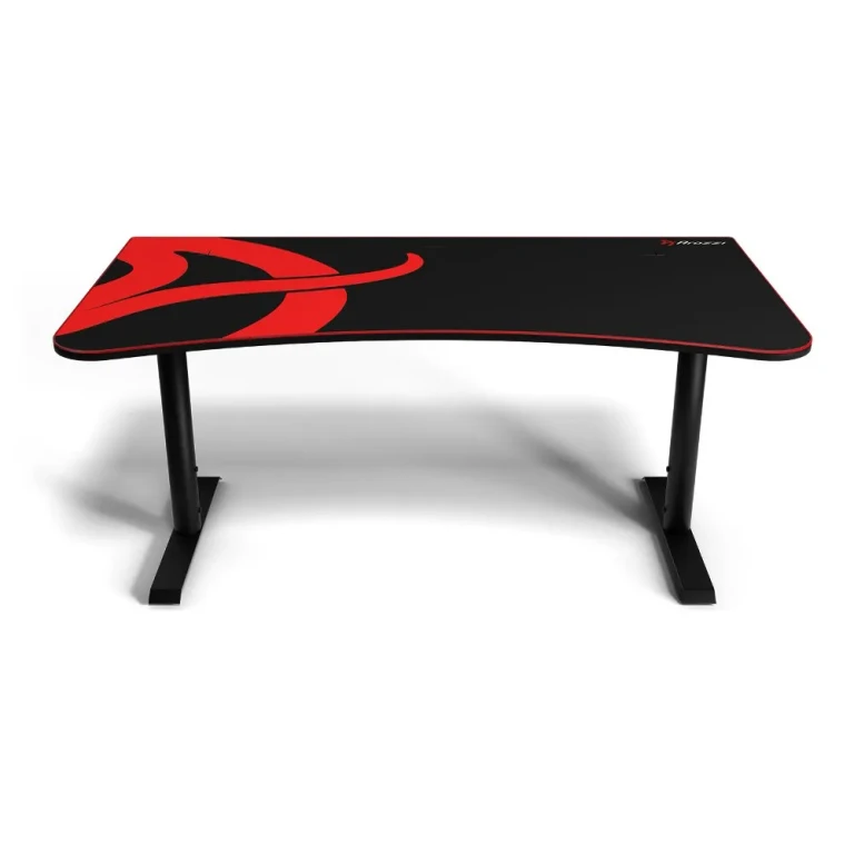 Arena Black and Red Gaming Desk