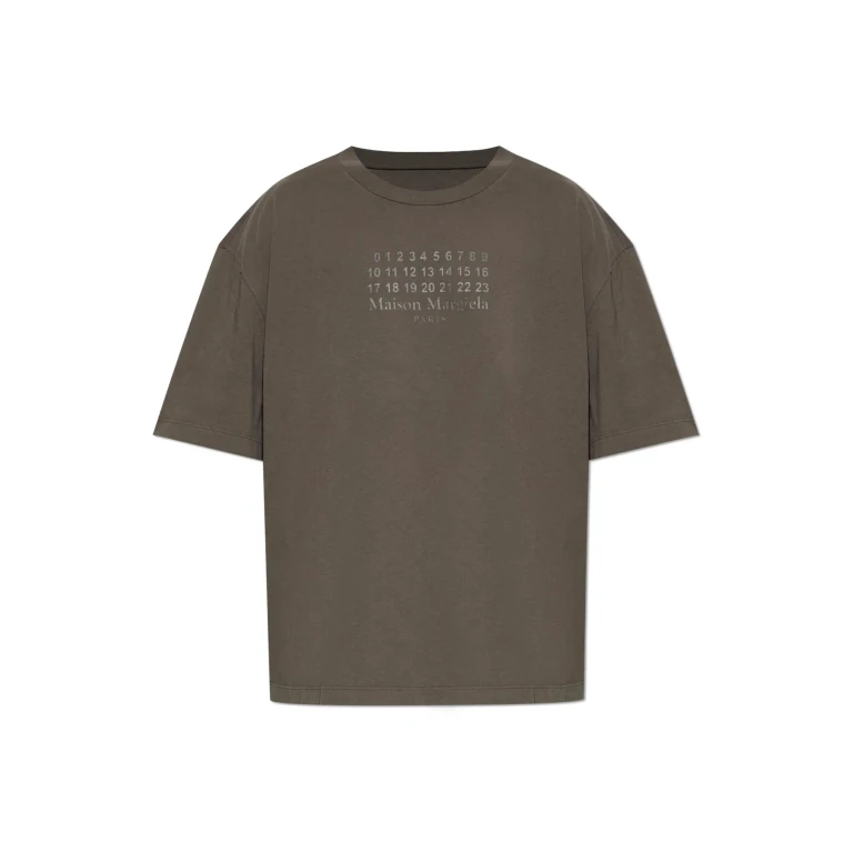 Maison Margiela T-shirt With Printed Logo