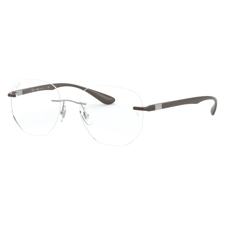 Ray Ban Demo Irregular Unisex Eyeglasses RX8766 1131 51