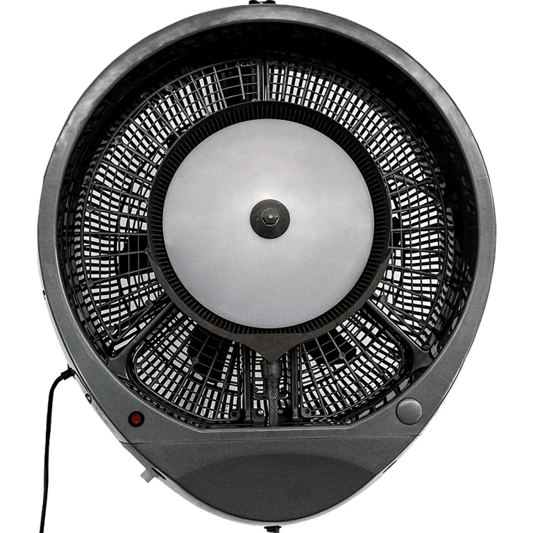 EcoJet by Joape Hurricane 660 Commercial Wall Mount Misting Fan - Gray