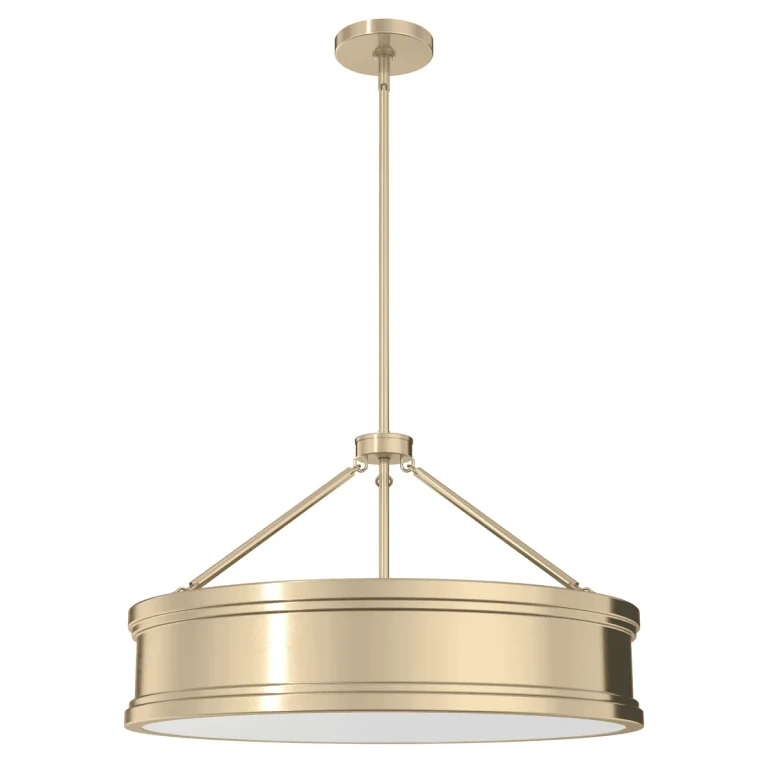 Alturas Gold Six Light Pendant from the Capshaw Collection