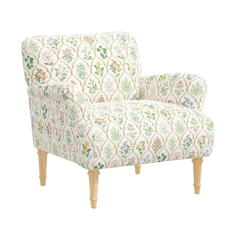 Bristol Multi Color Floral Accent Chair