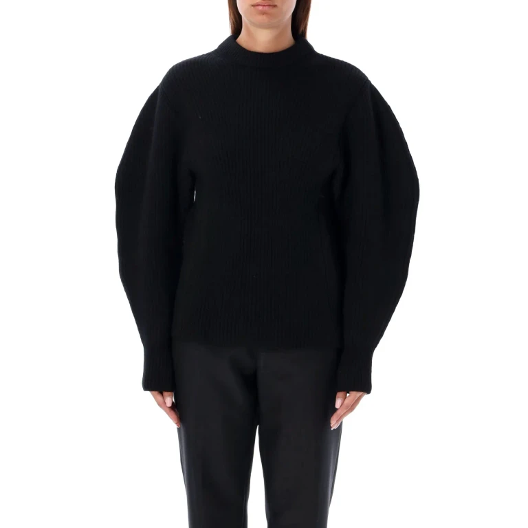 Jil Sander Baloon Sleeve Fisherman Sweater