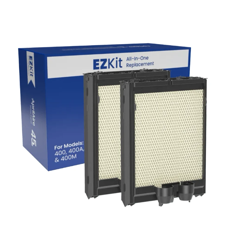 Aprilaire H445EZ1A Humidifier Filter/Water Panel Assembly Replacement Kit for Models: 400, 400A, 400M (2-pack)
