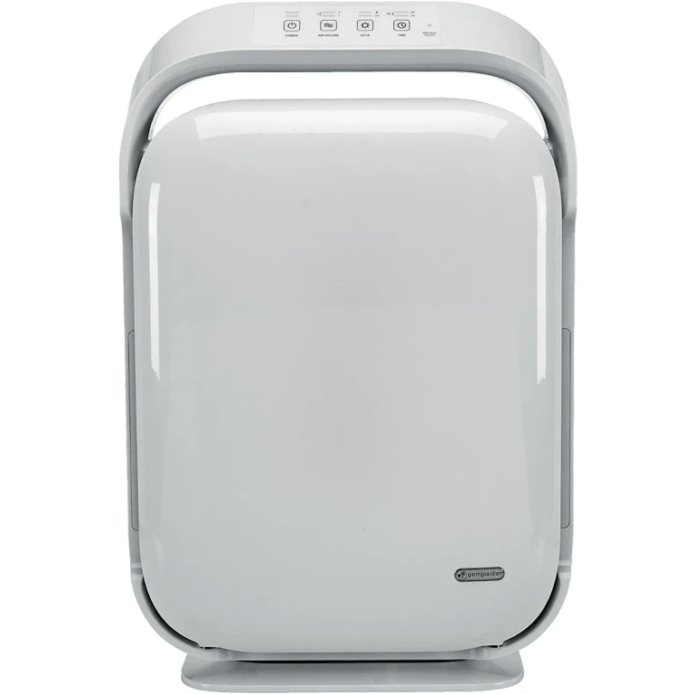 GermGuardian AC9200WCA Hi-Performance True HEPA Ultra-Quiet Air Purifier with UV-C