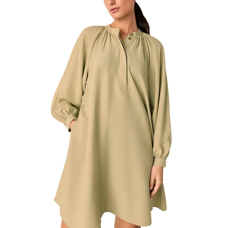 Whistles Full Volume Gathered Dress