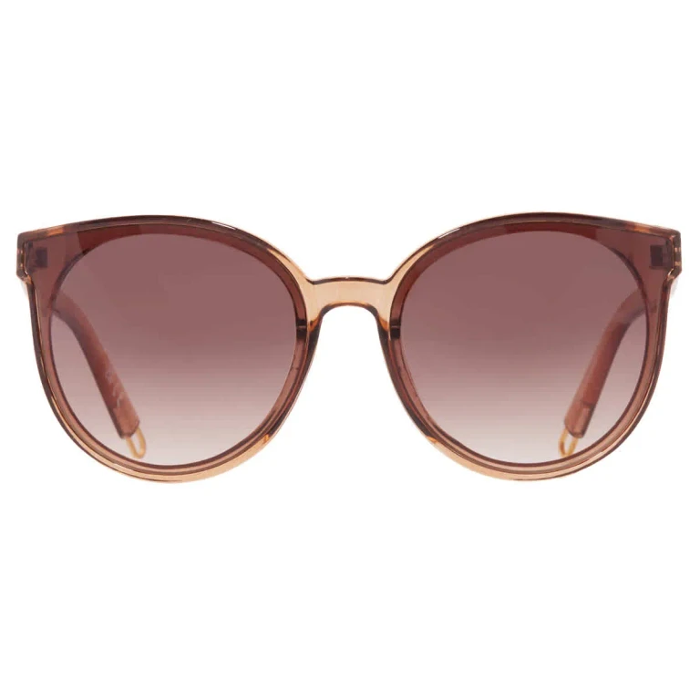 Nine West 59773RNJ TAN Brown Oval Ladies Sunglasses 10265159.KHL TANBRN