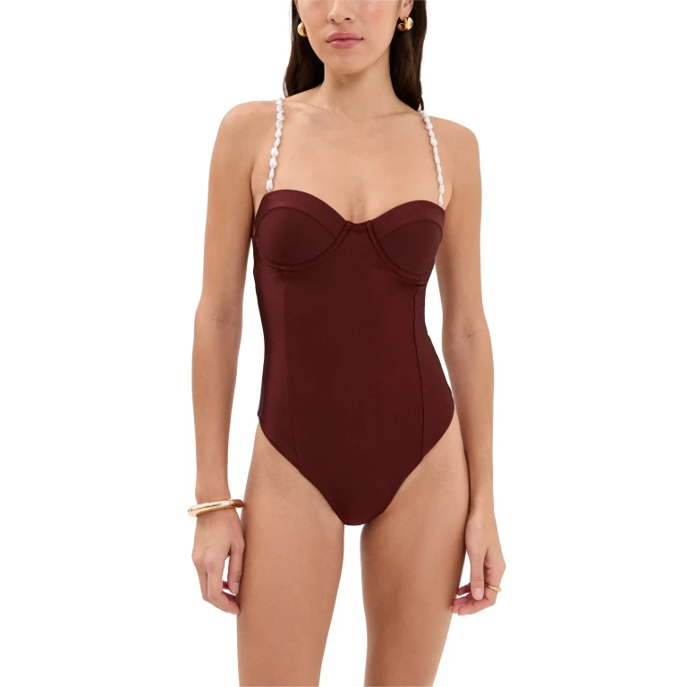 Palmacea Mare One Piece Merlot Merlot M