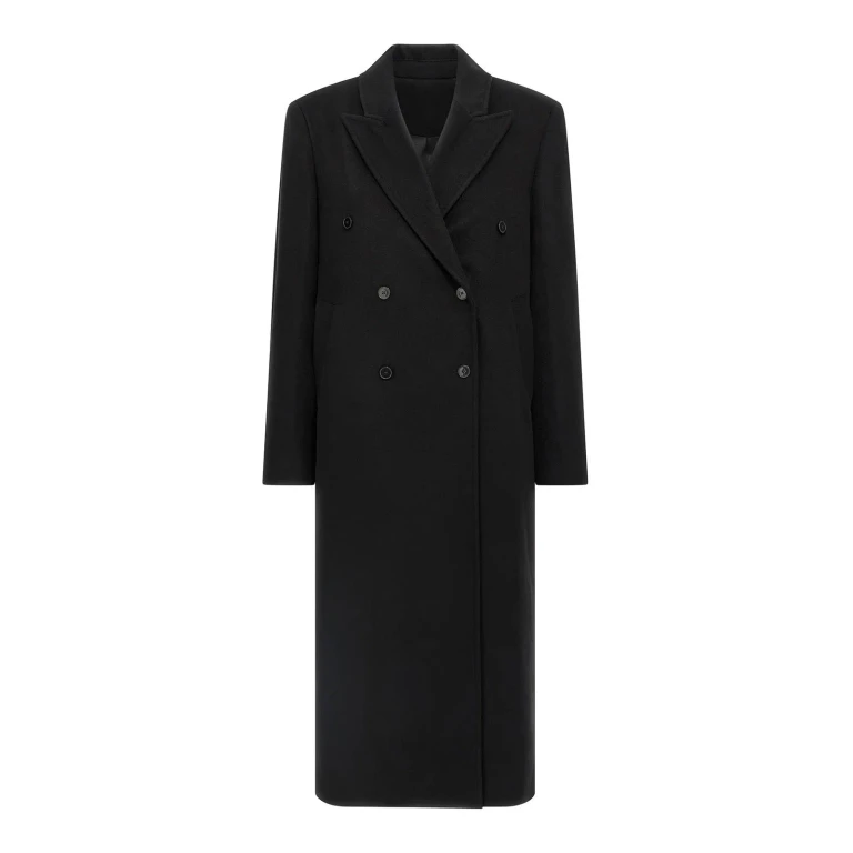 Loulou Studio Manteau Court - Noir