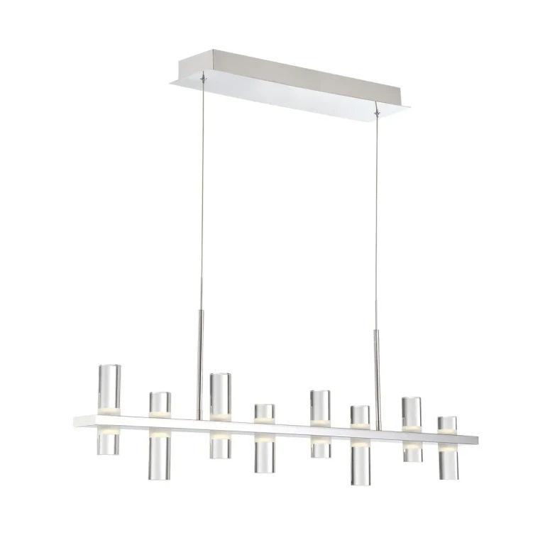 Chrome LED Chandelier from the Netto Collection