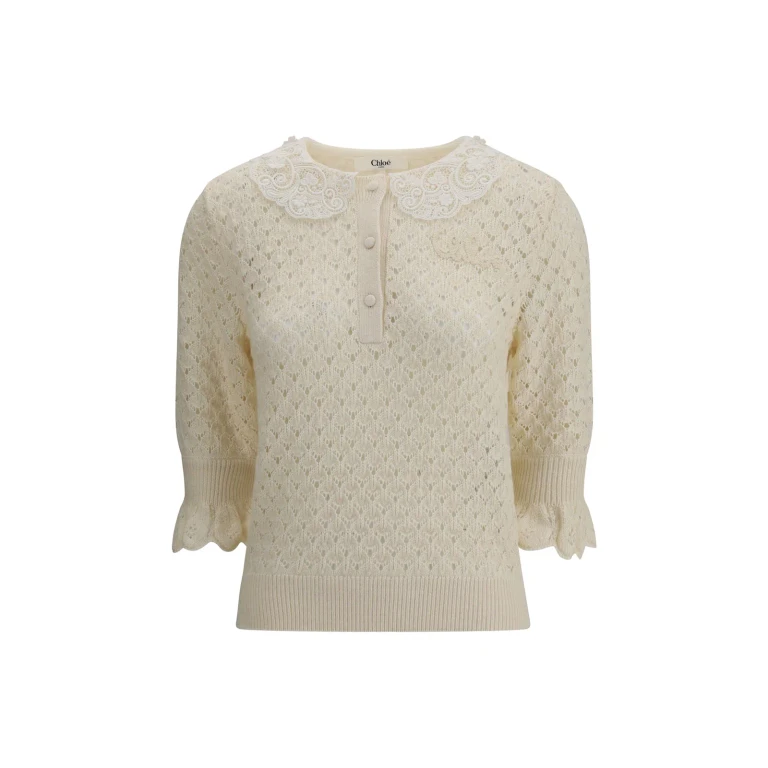 Chloé Sweater With Lace Collar